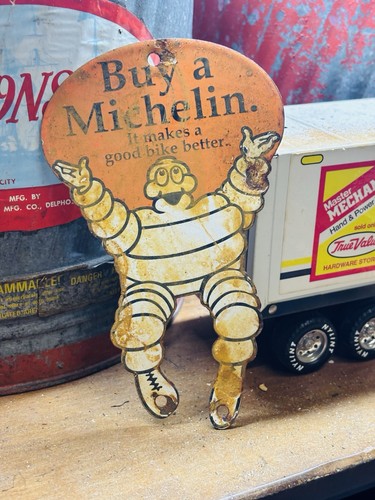 Michelin porcelain advertising - michelin,
