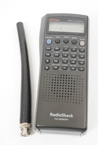 Radioshack pro 100 - radioshack, pro-74