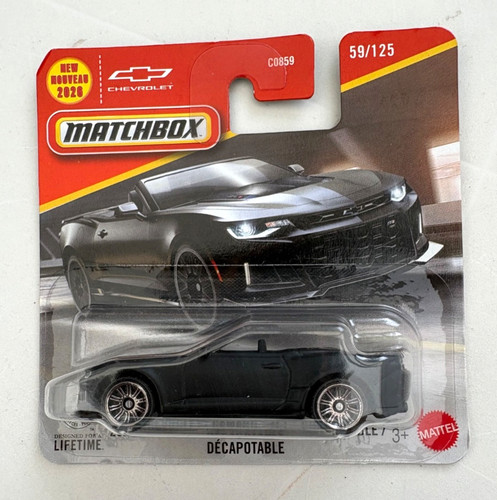 Matchbox 2024 chevrolet camaro - matchbox,