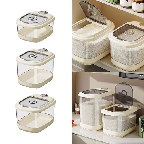 Grain rice storage bin kitchen - storage,
