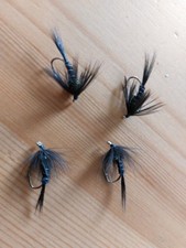 Cruncher Flies Black Size 10s