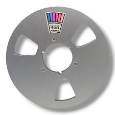 Ampex 456 Colour Logo 10.5" Reel to Reel NAB Spool [Metal] - ¼ Inch Tape Width