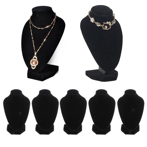 Lot black velvet necklace - lot,