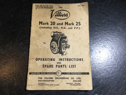 1955 villiers mark - villiers, &