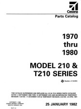 CESSNA 210 T CENTURION PARTS