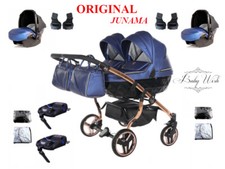 JUNAMA FLUO V2 DUO TWIN PRAM
