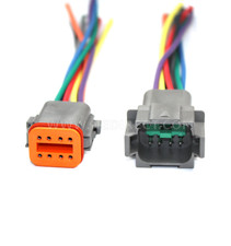12 AWG Assembled Deutsch DT 8