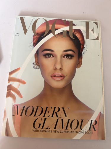 Vintage vogue magazine - vogue, april