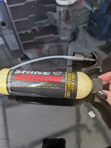 Shine armor spray wax quick - shine,