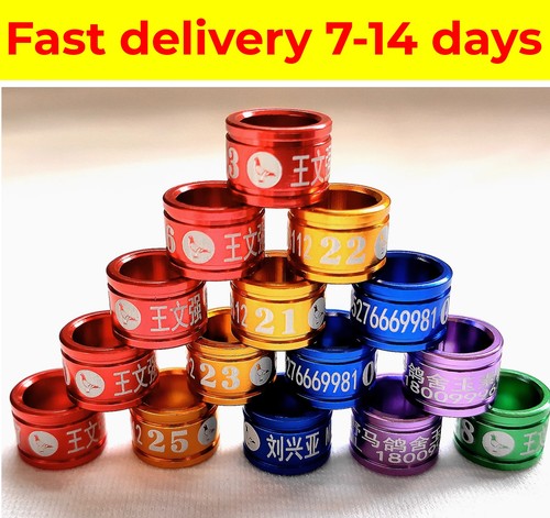 Custom pigeon leg bands - custom,