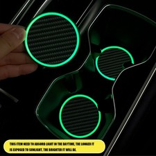2Pcs Glowing LED Car Auto Cup