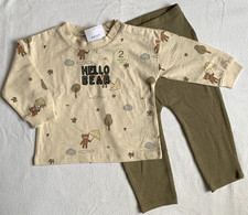 BNWT Baby Boys Bear Top Leggings 2 Piece Set Size 9-12, 12-18 months NEXT