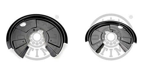 Rear brake disc splash panel - rear,