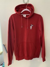 H & M Red Hoodie Top Peanuts