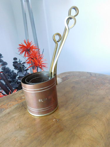 Vintage set copper - set, &