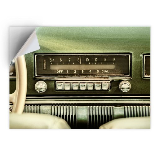 Vinyl sticker old car - vinyl,