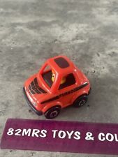 1991 Tomy Vintage Friction Car with man (He wiggles) RARE RED Works