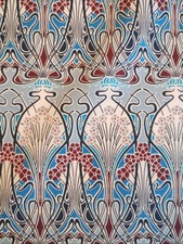Blue turquoise ianthe lawn - blue,