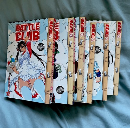 Battle club manga series - battle,