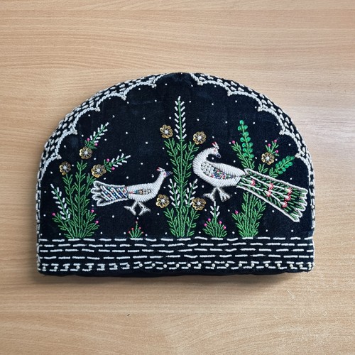 Antique beadwork needlepoint - antique,