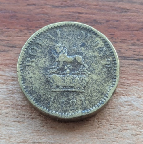 1821 george sovereign - george,