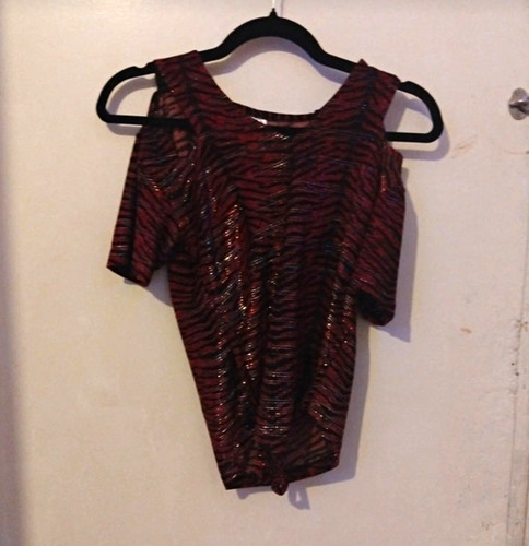 Women red black sequin - red/black,