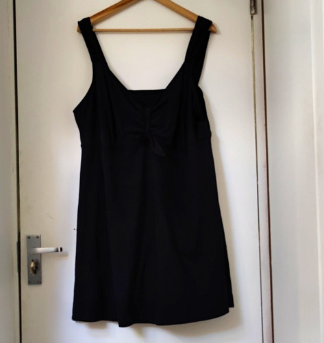 Womens black swimdress one - womens,