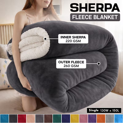 Luxury heavy sherpa - luxury,