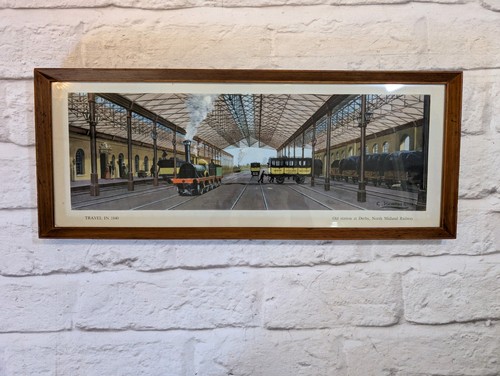 Hamilton ellis framed print - framed,