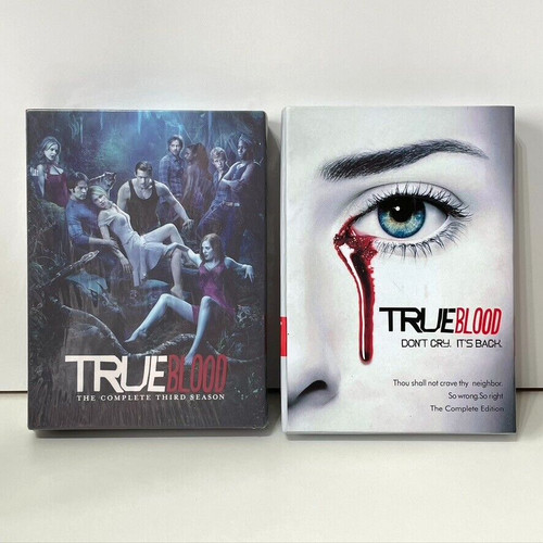 True blood dvd box - blood,