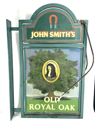 John smiths vintage pub sign - smiths,