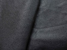 Jet Black Pigskin leather 0.9mm 6" x 13" BK775