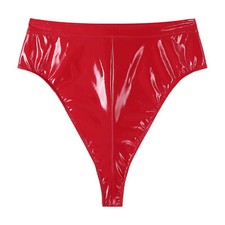 UK Women's PVC Leather Wet