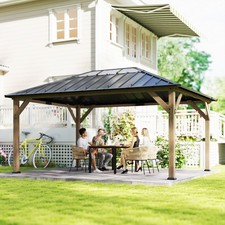 Hardtop Gazebo with Galvanized