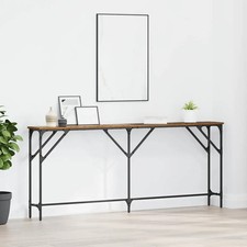 WALPLUS Console Table Old Wood