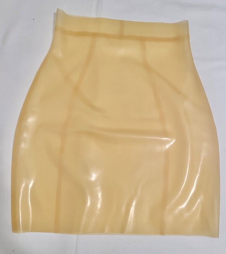 Latex transparent skirt size - skirt,