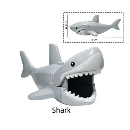Custom lego shark animal - lego,