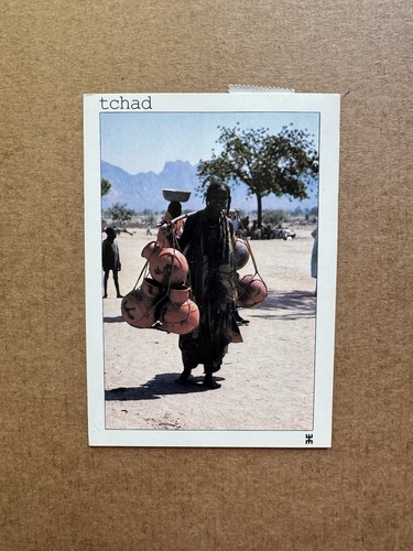 Tchad 1992 ppc bi color - tchad, to