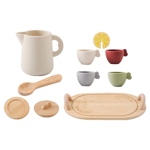 Tea set toy - , pretend