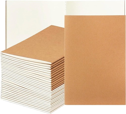 Pack kraft notebooks 60 - 30,