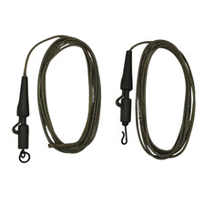 Leadcore Leaders 1 Meter With Lead Clips Carp Fishing Terminal Tackle End Tackle