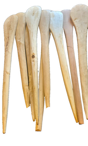 African wooden cooking - wooden, paddle