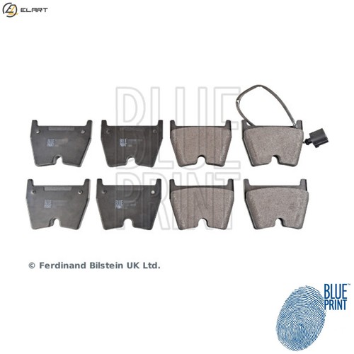 Brake pad set disc - pad,
