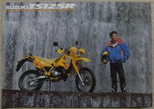 SUZUKI TS125R MOTORCYCLE Sales Specification Leaflet Nov 1990 #99999-A1303-IMI