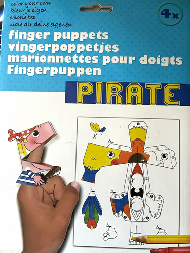 Pirate finger puppets creative - finger,