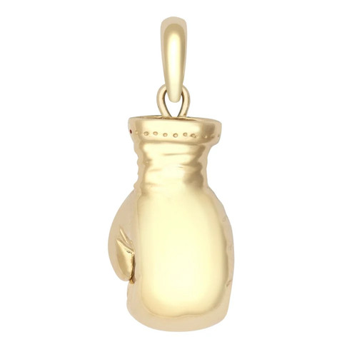 9ct yellow gold boxing - gold, glove