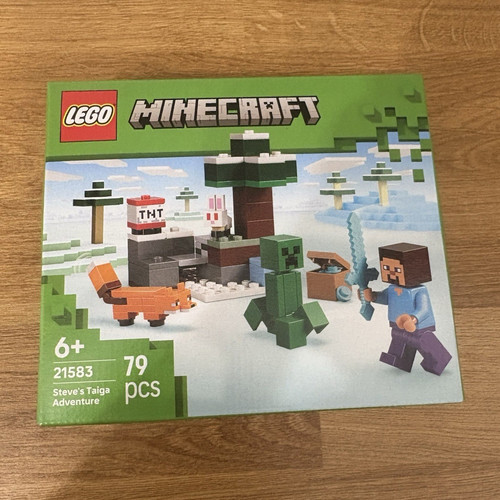 Lego minecraft steve - minecraft, taiga