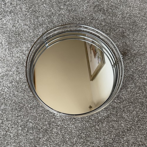 Silver mirror tray coffee - tray, (coffee