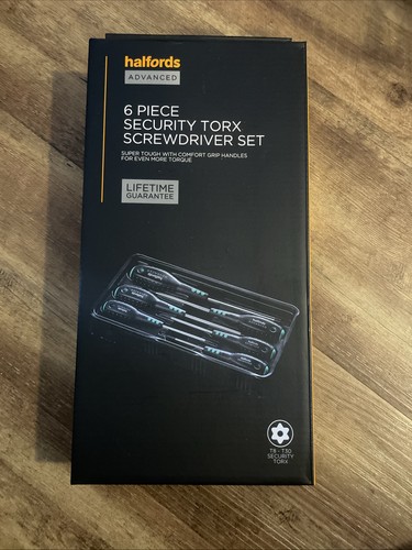 Halfords 6pc security torx - 6pc,