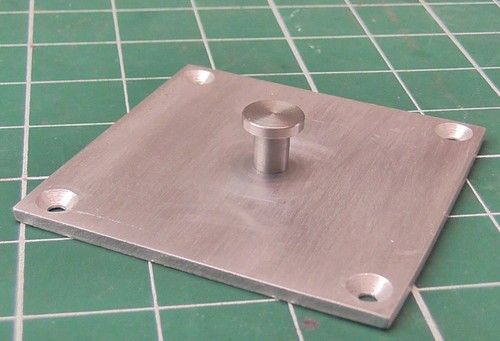 King pin coupler plate flush - coupler,